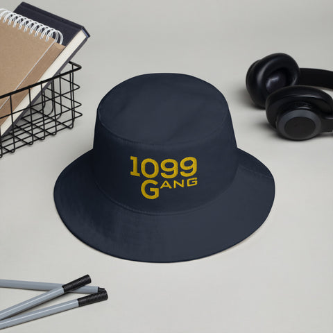 1099Gang Embroidered Bucket Hat