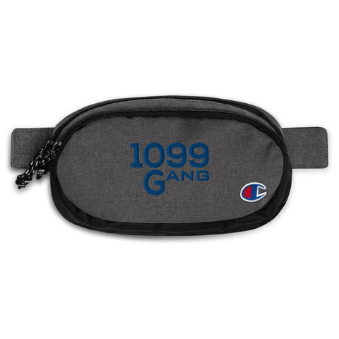 1099Gang Embroidered Champion fanny pack