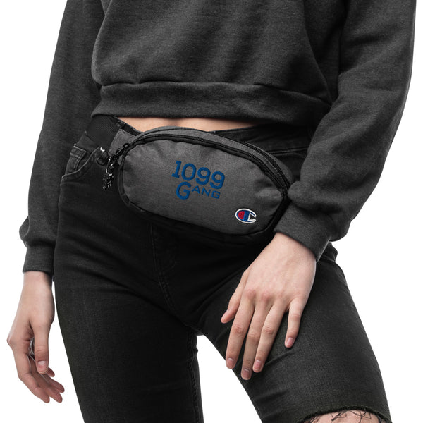 1099Gang Embroidered Champion fanny pack