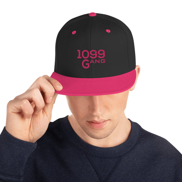 1099Gang Embroidered Snapback Hat