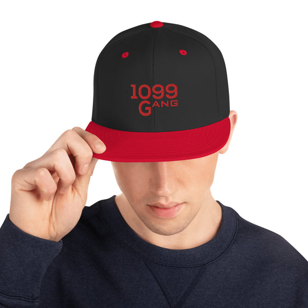 1099Gang Embroidered Snapback Hat