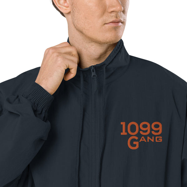 1099Gang Embroidered Recycled tracksuit jacket