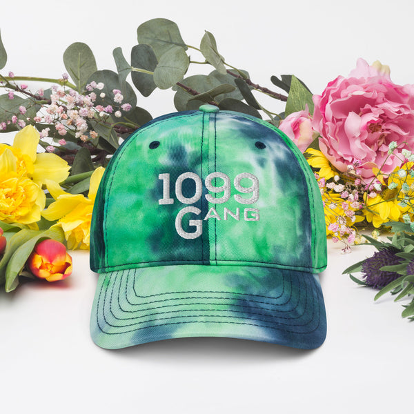 1099Gang Embroidered Tie Dye Hat